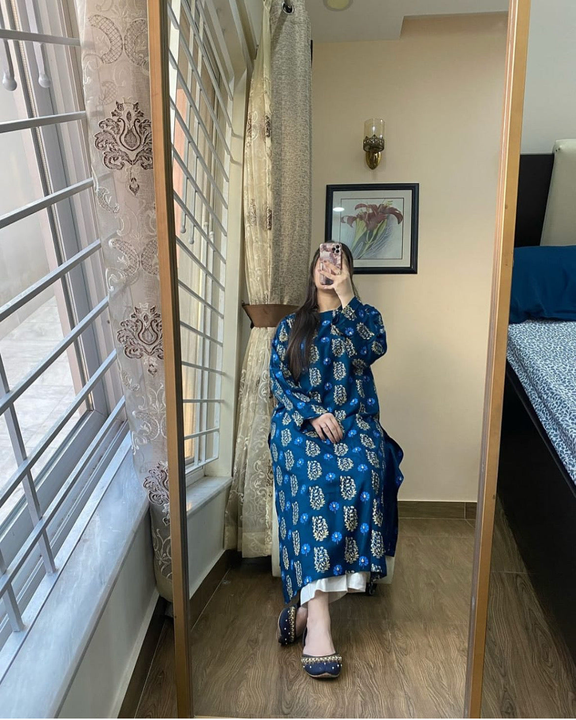 Winter stuff lelin Rangrez Long 2pc