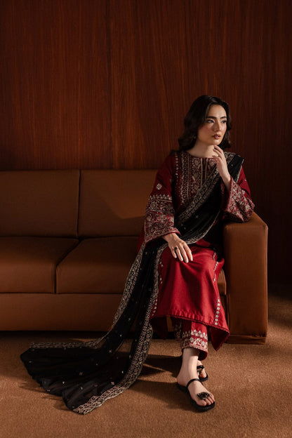 Winter stuff lelin Royal Maroon